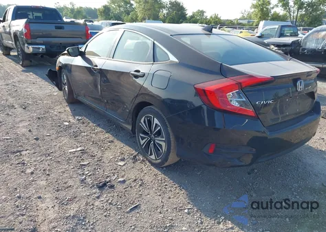 2018 Honda Civic Ex-L из США, поврежденный, VIN JHMFC1F78JX010164